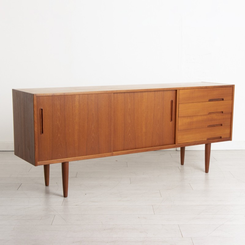 Vintage teak sideboard by Nils Jonsson for Troeds, Sweden 1960