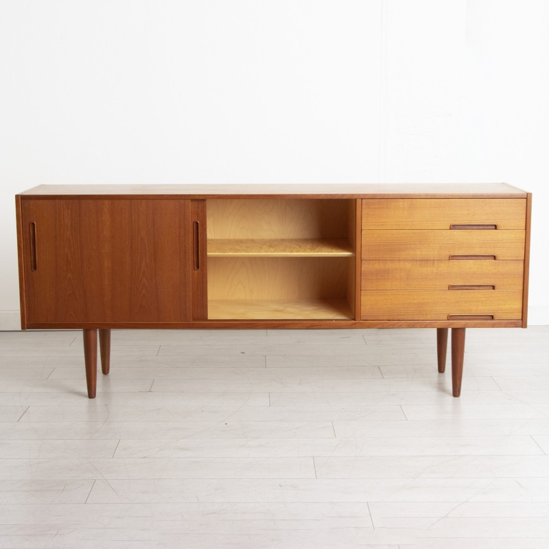 Vintage teak sideboard by Nils Jonsson for Troeds, Sweden 1960