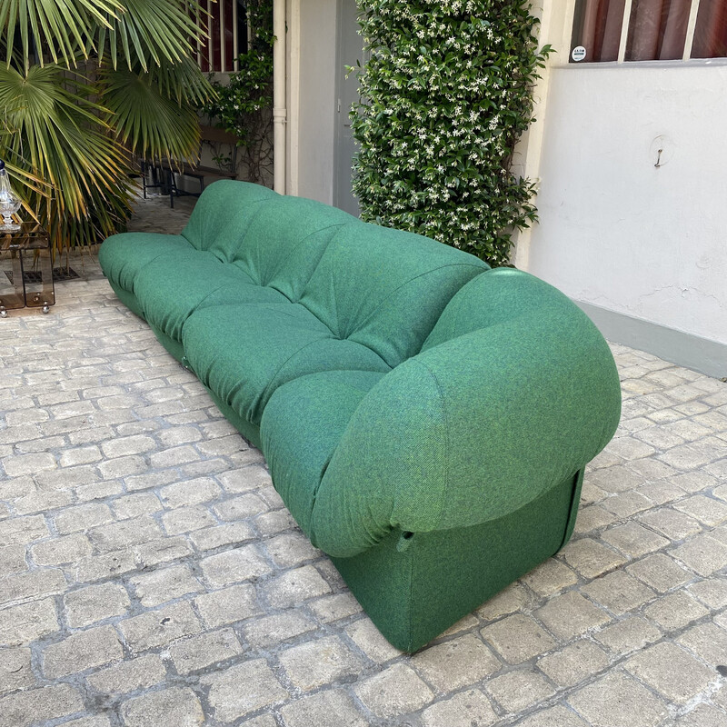 Vintage wool "Patate" sofa for Airborne, 1970
