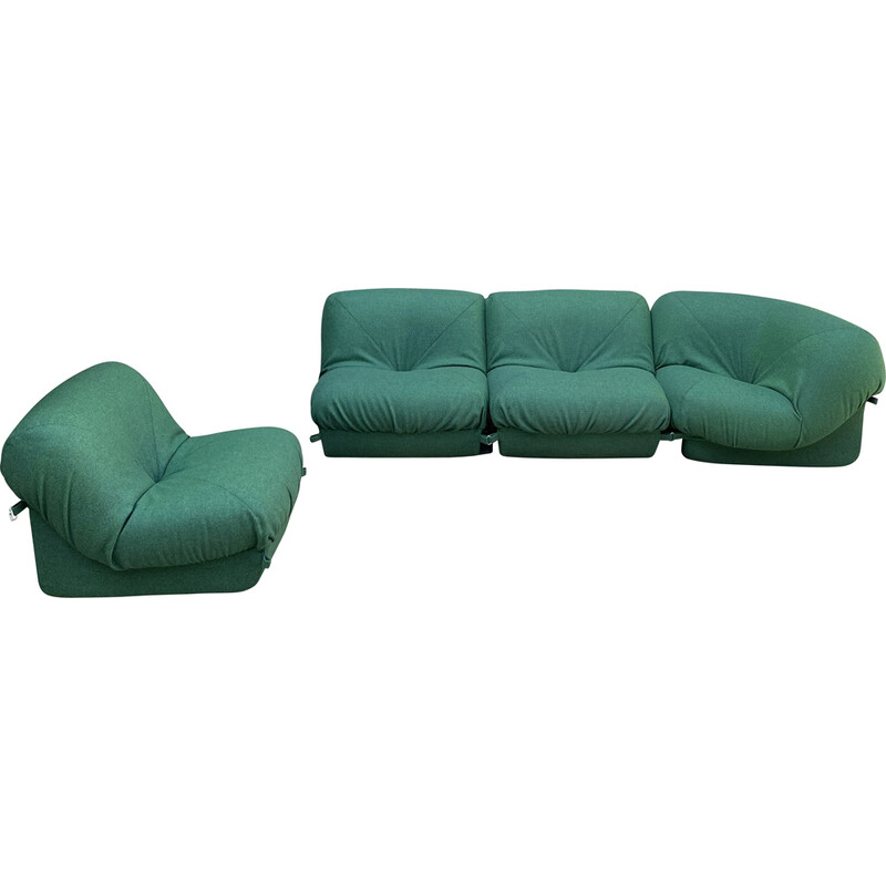Vintage wool "Patate" sofa for Airborne, 1970