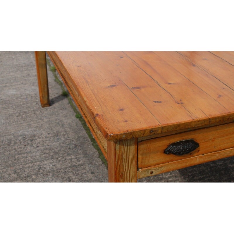 Vintage pine kitchen table