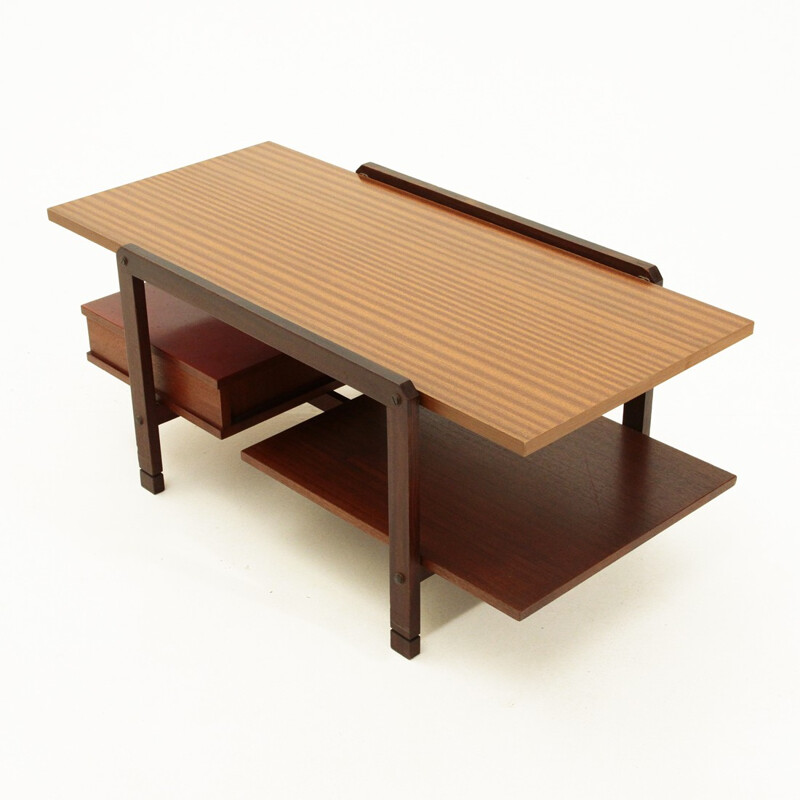 Italian coffee table in teak - 1960s