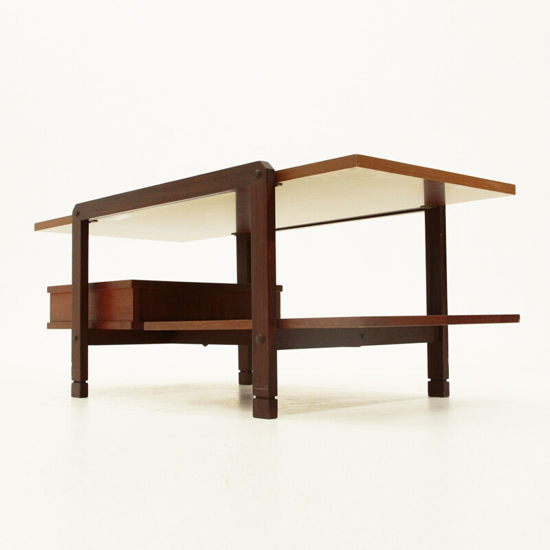 Italian coffee table in teak - 1960s