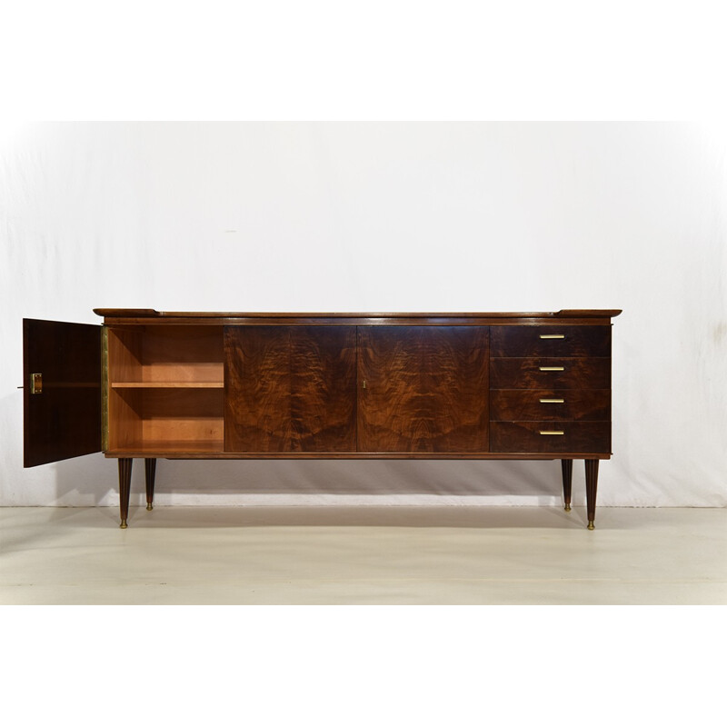 Mid-century Poly-Z walnut sideboard by A.A. Patijn for Zijlstra Joure - 1950s