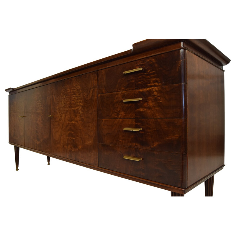 Mid-century Poly-Z walnut sideboard by A.A. Patijn for Zijlstra Joure - 1950s
