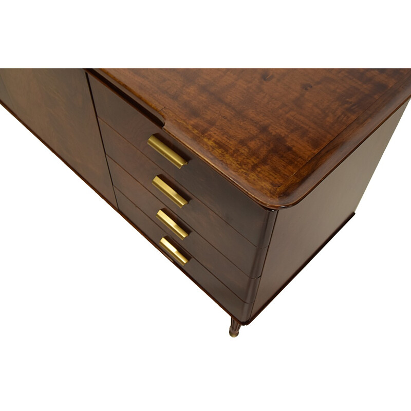 Mid-century Poly-Z walnut sideboard by A.A. Patijn for Zijlstra Joure - 1950s