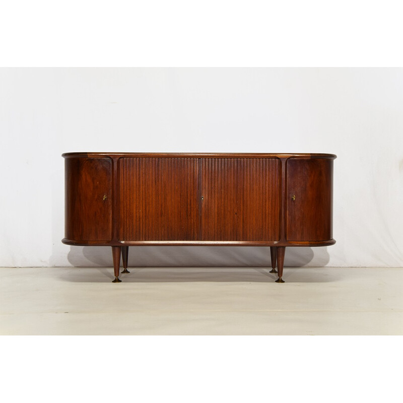 Poly-Z walnut & teak sideboard by A.A. Patijn for Zijlstra Joure - 1950s 