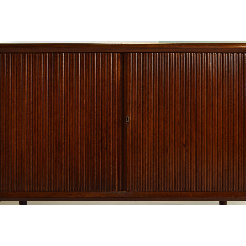 Poly-Z walnut & teak sideboard by A.A. Patijn for Zijlstra Joure - 1950s 