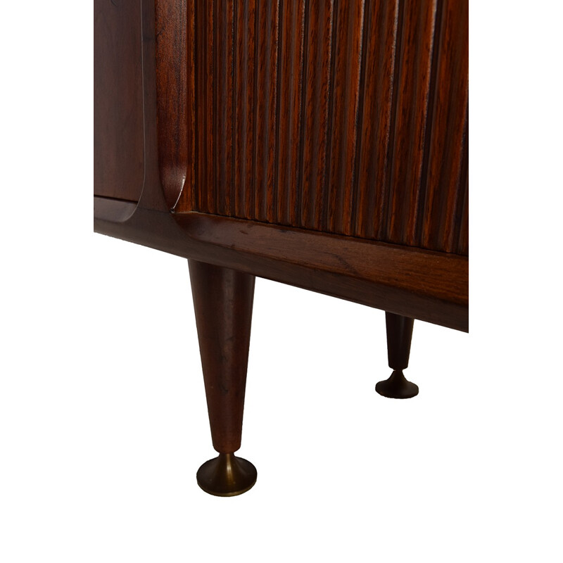 Poly-Z walnut & teak sideboard by A.A. Patijn for Zijlstra Joure - 1950s 