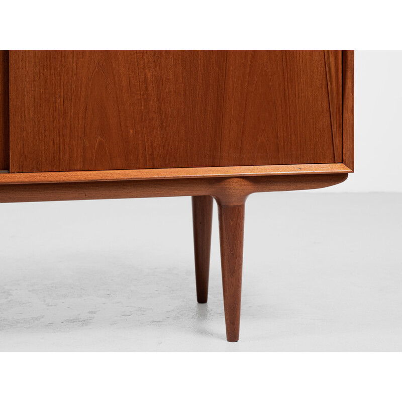 Mid century Danish sideboard in teak model 18 by Omann Jun, 1960s