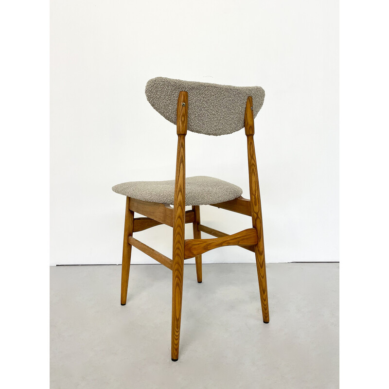 Set of 12 mid-century chairs, Italy 1960s