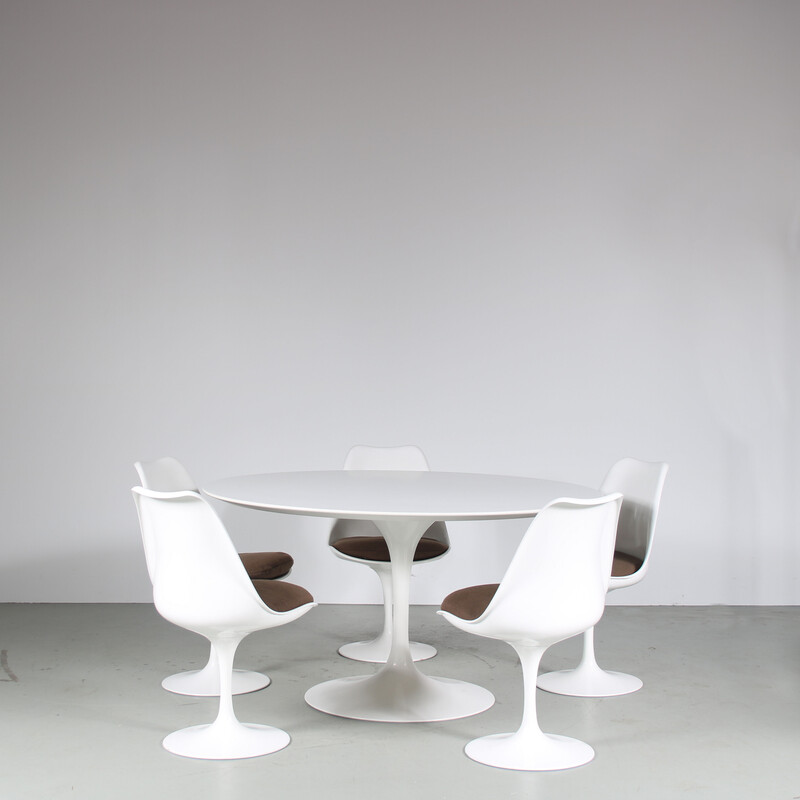Vintage eetset van Eero Saarinen voor Knoll International, VS