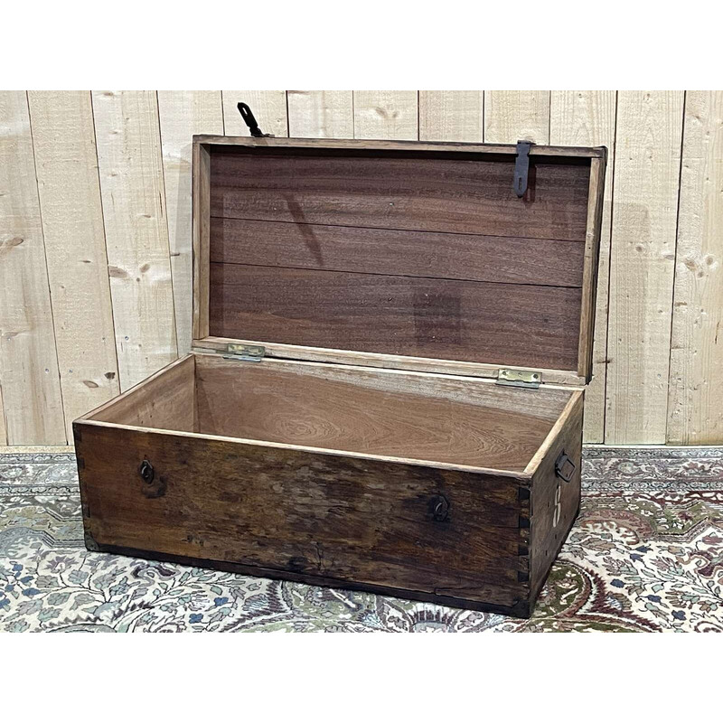 Vintage mahogany carrying case, 1930