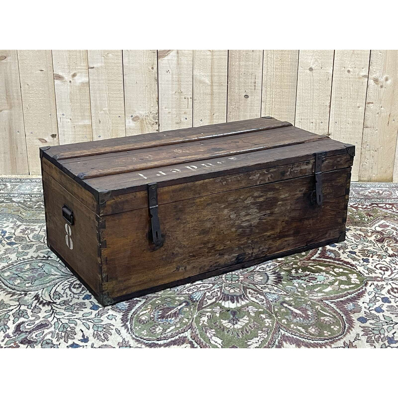 Vintage mahogany carrying case, 1930