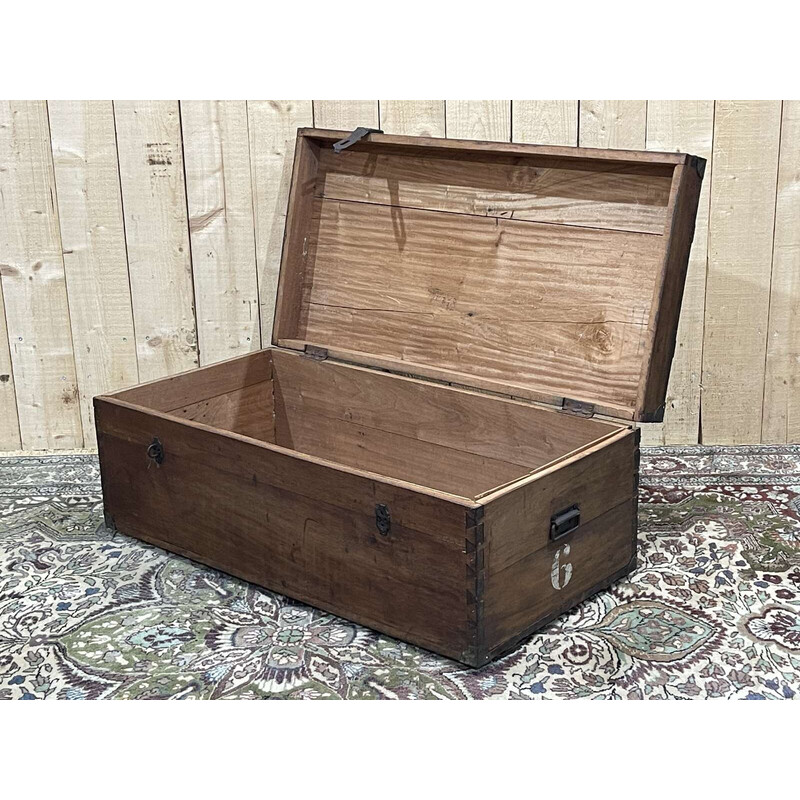 Vintage mahogany carrying case, 1930