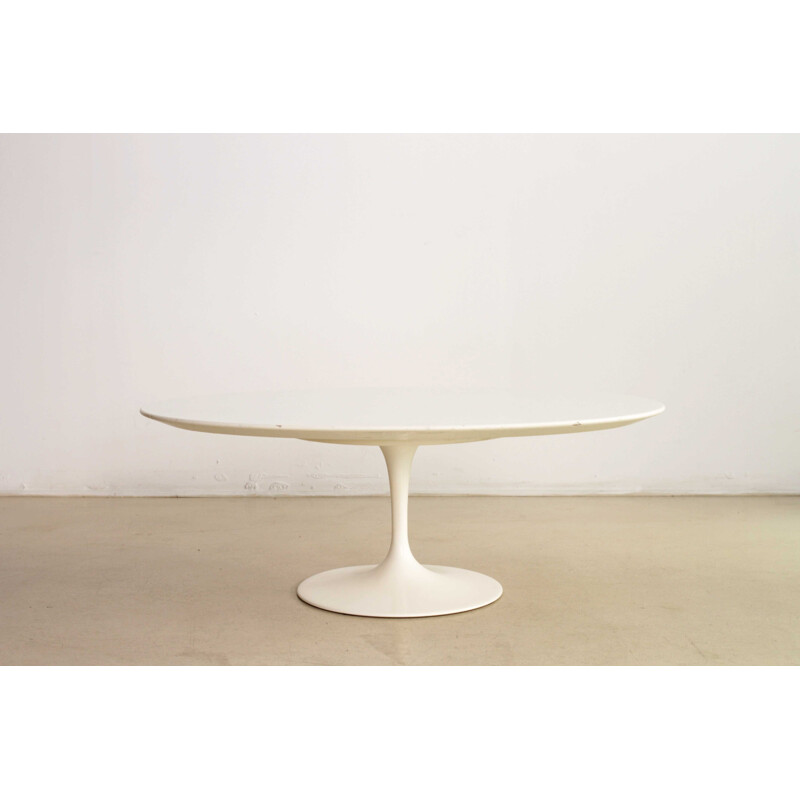 Table basse ovale par Eero Saarinen édition Knoll - 1970