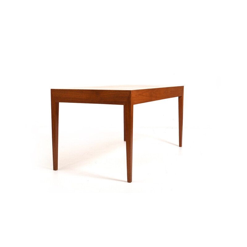 Vintage teak desk Mod.36 by Severin Hansen for Haslev, 1950s