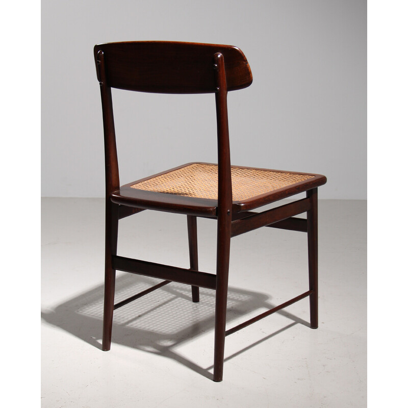 Lot de 4 chaises vintage Lucio Costa de Sergio Rodrigues, 1956