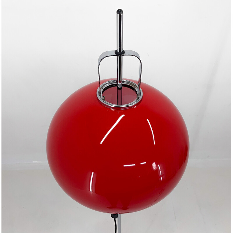 Vintage adjustable floor lamp by Guzzini for Meblo, Italy 1970s