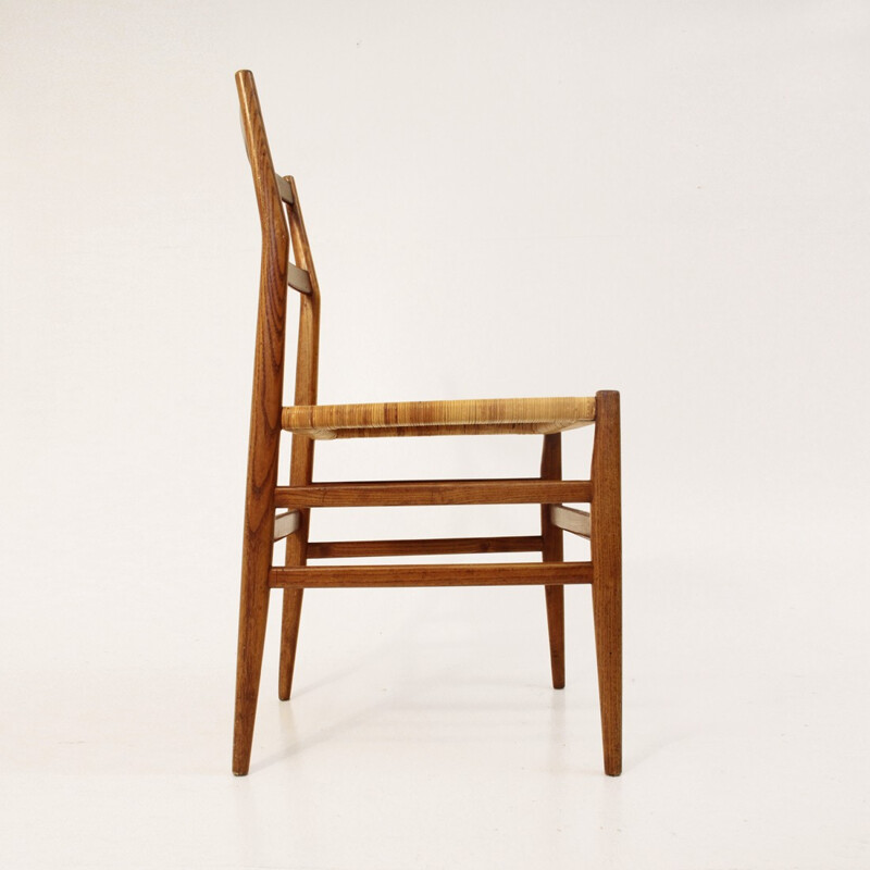 Set of 6 Leggera chairs by Gio Ponti for Figli di Amedeo Cassina - 1950s