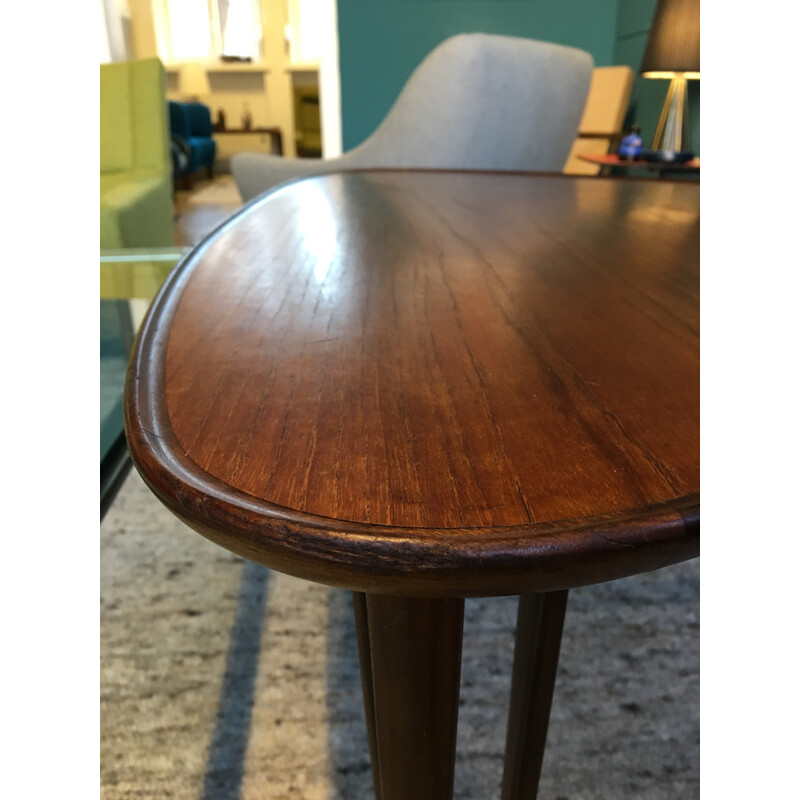 Teak Tripod Coffee Table from BC Mobler - 1950s