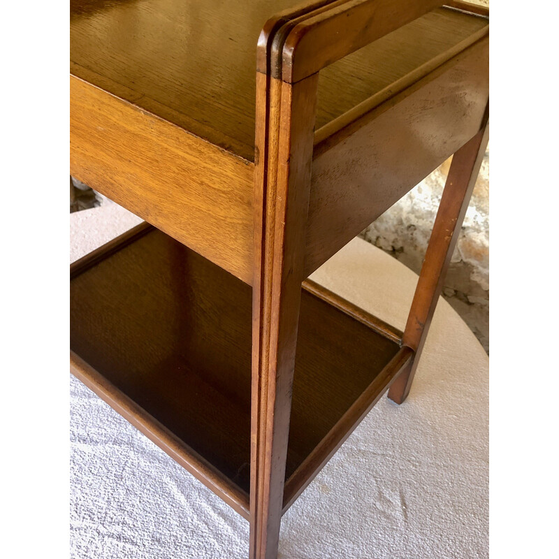 Vintage wooden and walnut sideboard, 1950