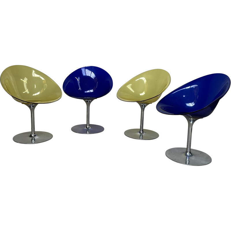 Vintage Eros chairs by Philippe Starck for Kartell, 2001