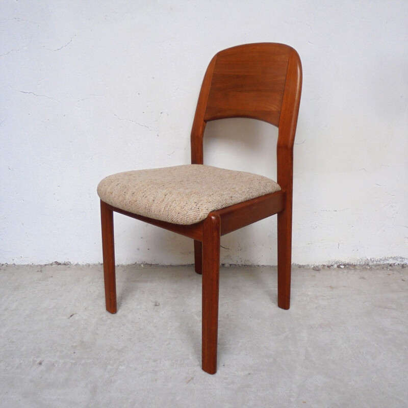 Set of 4 Danish chairs Dyrlund - 1960s