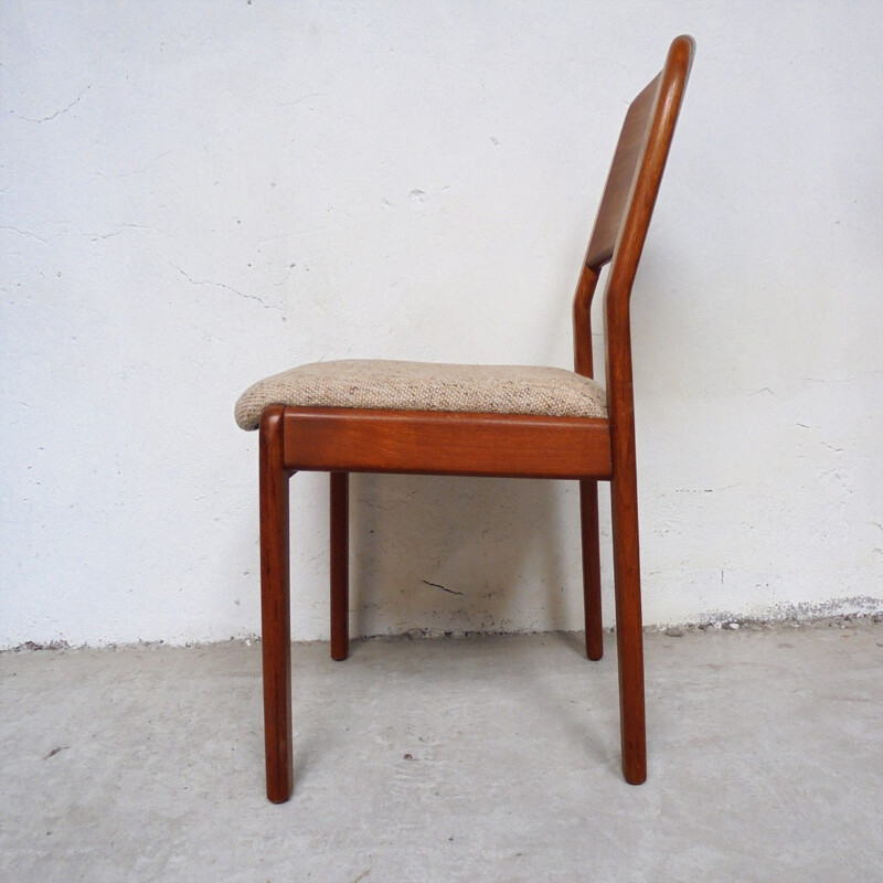 Set of 4 Danish chairs Dyrlund - 1960s
