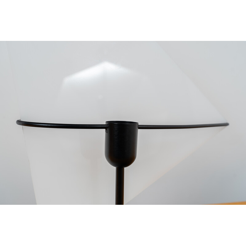 Vintage surfer table lamp in Plexiglas and metal by Hank Kwint for KwintArt