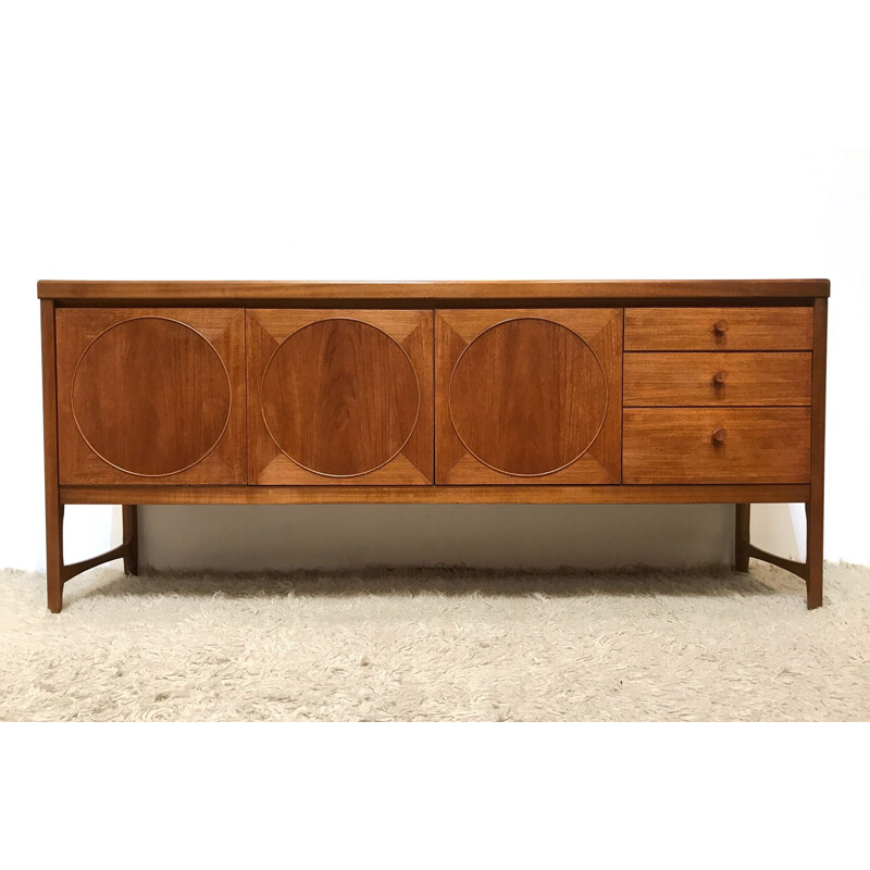 Enfilade vintage "Nathan Circles" de Patrick Lee pour Natan Furniture - 1960