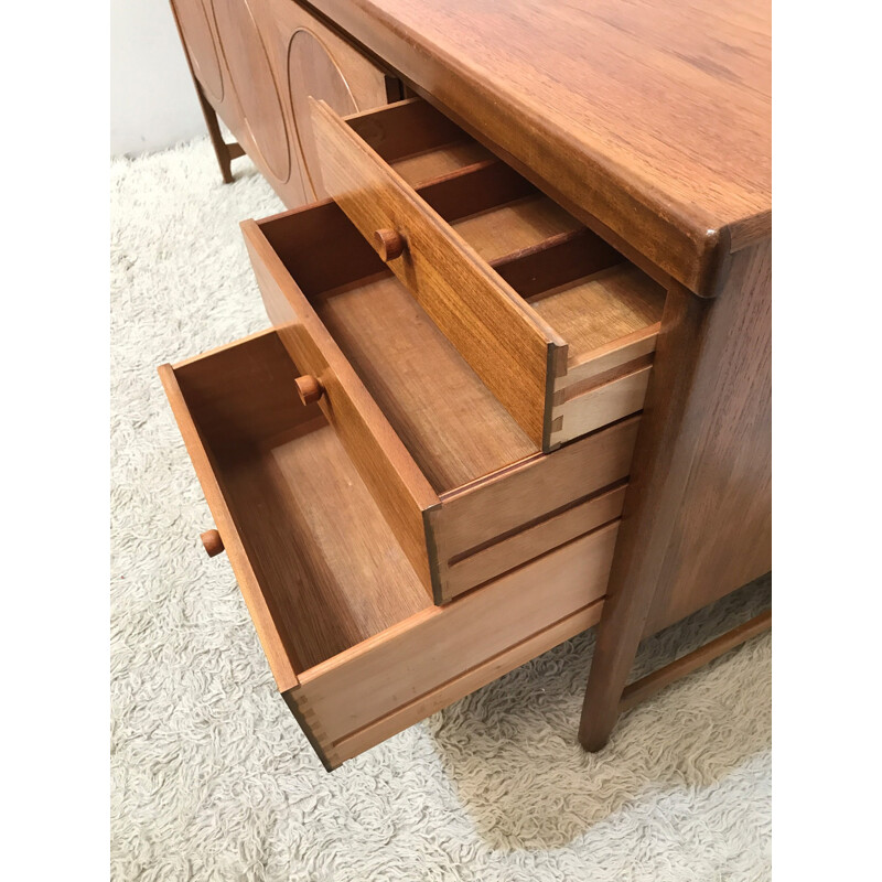 Mid century 'Nathan Circles' sideboard by Patrick Lee for Natan Furniture - 1960s