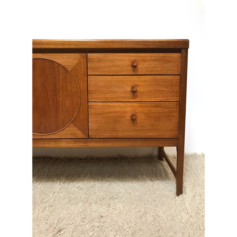 Mid century 'Nathan Circles' sideboard by Patrick Lee for Natan Furniture - 1960s