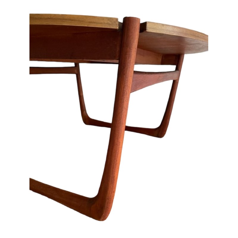 Vintage teak coffee table by Peter Hvidt and Orla Mølgaard for France and Son, 1960