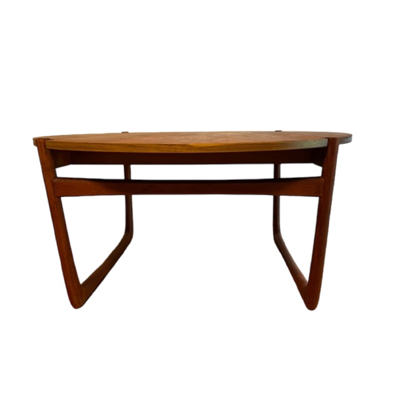 Vintage teak coffee table by Peter Hvidt and Orla Mølgaard for France and Son, 1960