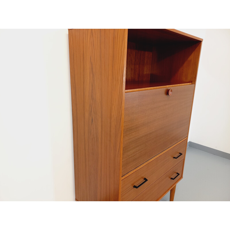 Vintage teak secretaire, 1960