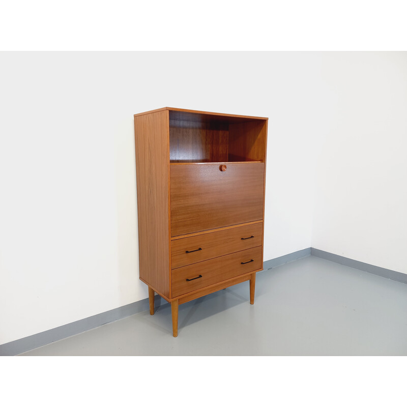 Vintage teak secretaire, 1960