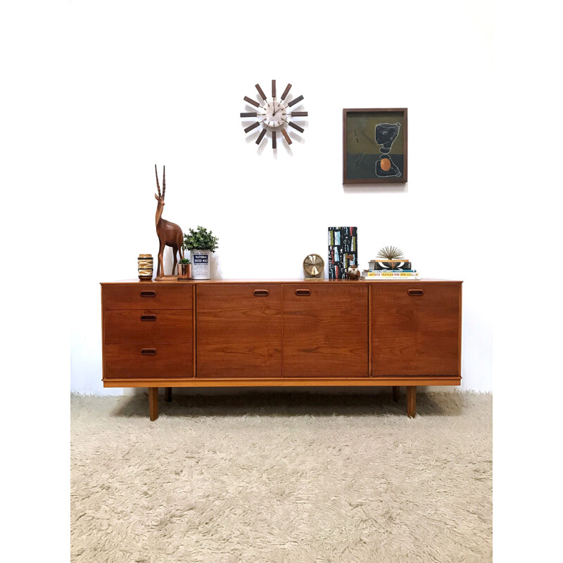 Mid-century Avalon Yatton sideboard with many storage spaces - 1960s