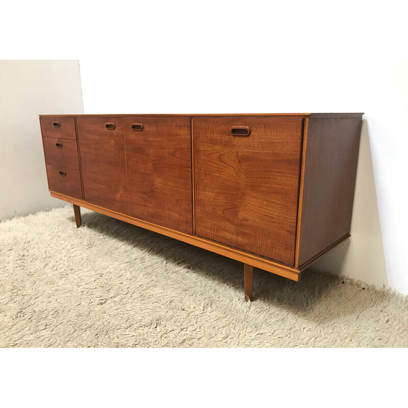 Mid-century Avalon Yatton sideboard with many storage spaces - 1960s