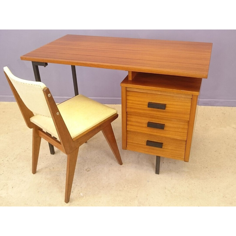 Vintage CM 172 desk of Pierre Paulin for Thonet0 - 1950s