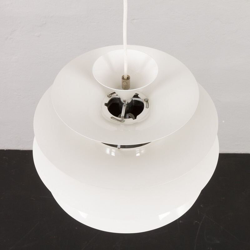 Vintage Ph Snowball pendant lamp by Poul Henningsen for Louis Poulsen, Denmark 1980