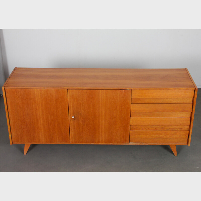 Vintage model U-460 sideboard by Jiroutek for Interier Praha, Czechoslovakia 1960