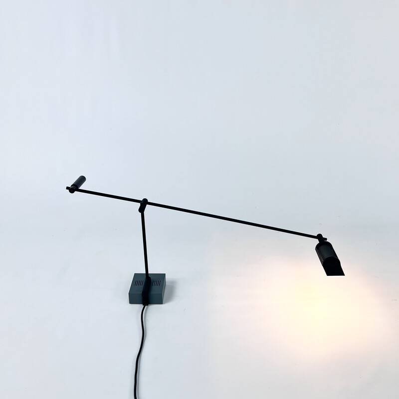 Vintage logo lamp by Mario Barbaglia and Marco Colombo for Paf Milano, 1980