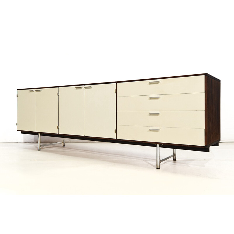 White sideboard by Cees Braakman for Pastoe - 1960s