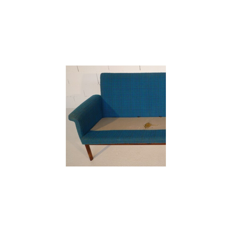 Vintage blue "Jupiter" sofa, Finn JUHL - 1965