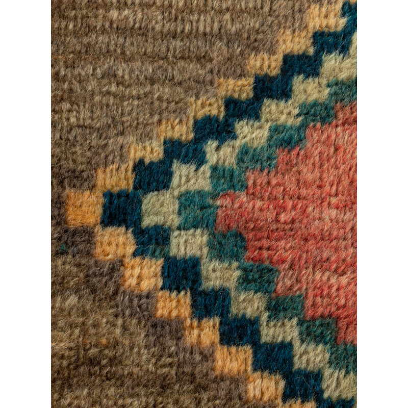 Vintage Berber velvet rug, Morocco 1960