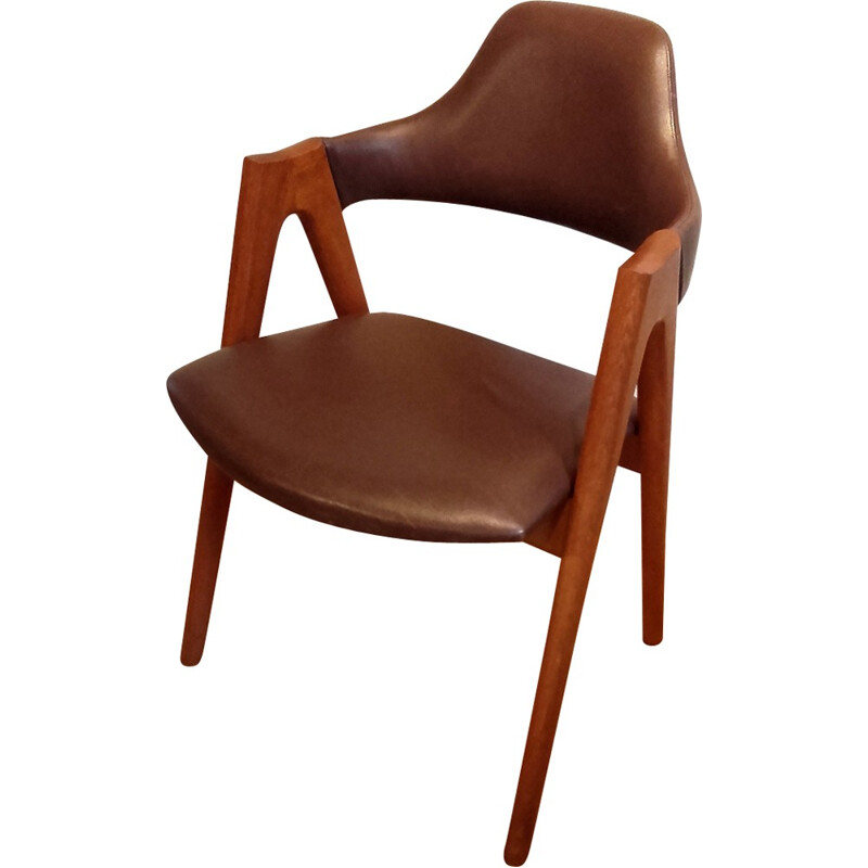 Armchair in teak by KaÏ Kristiansen - 1960s