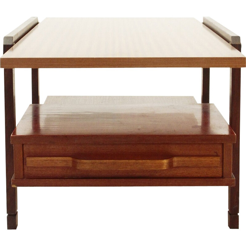 Italian coffee table in teak - 1960s