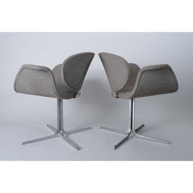 Pair of vintage F549 tulip chairs by Pierre Paulin for Artifort