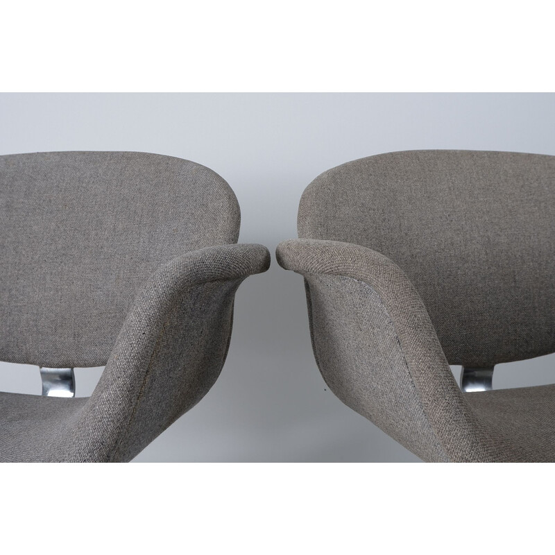 Pair of vintage F549 tulip chairs by Pierre Paulin for Artifort